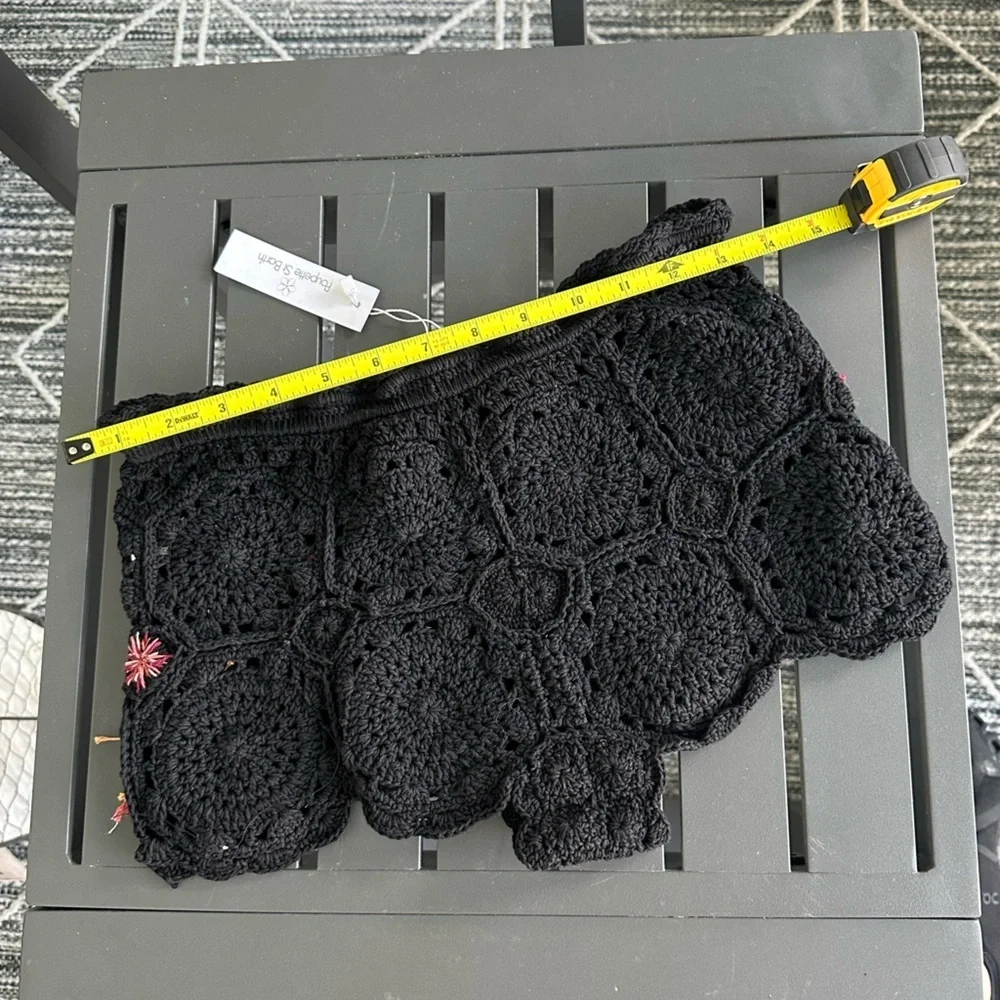 Poupette St. Barth Bobo Crochet Boxer Shorts. - Picture 4 of 9